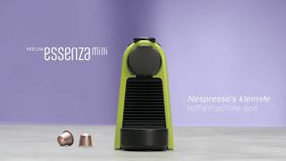 Nespresso Essenza Mini koffiemachine [upl. by Steddman]