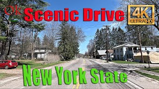 4K Scenic Drive  New York State  April 2024 [upl. by Naloc]