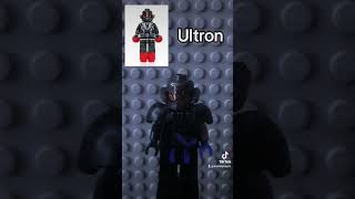 How to make Nindroid ultron ninjago lego marvel ultron minifigures legomarvelsuperheroes [upl. by Pyszka805]