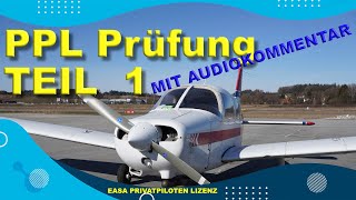 EASA PPL PRÜFUNG MIT AUDIO KOMMENTAR DEUTSCH [upl. by Sackey86]