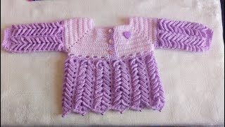 Chambrita a crochet para bebe 2 [upl. by Casia]