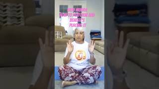 How to place Vayu Mudramudra yoga yogaclass zoomyoga [upl. by Dinesh]