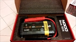 Unboxing The Noco GB70 Battery Jump Starter [upl. by Rame]