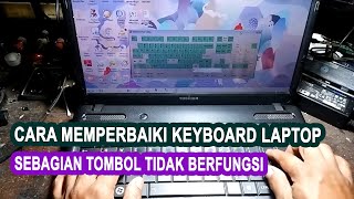 Cara Memperbaiki Laptop Toshiba Satellite C640 Sebagian Tombol Tidak Berfungsi [upl. by Ari204]