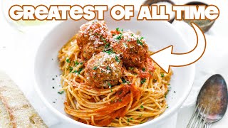 Spaghetti and The Best Meatballs Recipe Ever [upl. by Bing]