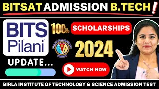 BITS Pilani Application Form 2024🤩 BITSAT Registrations BITSAT Exam 2024 BTech2024 BITS BITSAT [upl. by Oiziruam538]