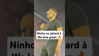 BINKS TO BINKS 7 TROP BOUILLANT 🤯🔥 ninho rap rapfr concert welovegreen showcase pourtoi [upl. by Buyse]