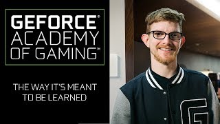 Introducing GeForce Academy of Gaming [upl. by Sirahc498]