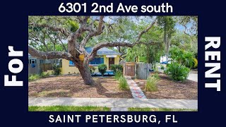 6301 2nd Ave S St Pete FL Short Term Rental [upl. by Haneehs]