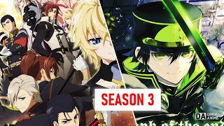 Seraph of the End Season 3 Will It Happen 2022 Updates [upl. by Airehc]