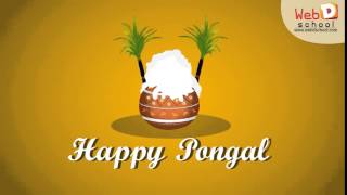 Happy Pongal 2016  Web D School  Best Institute in Chennai [upl. by Kiker]