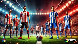 FC 25  Athletic Bilbao vs RCD Espanyol  La Liga  19th Oct24  PS5  4K60FPS [upl. by Anitreb319]