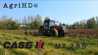 Case IH MX 285 amp Omag Grattoni  FullHD [upl. by Boorer]