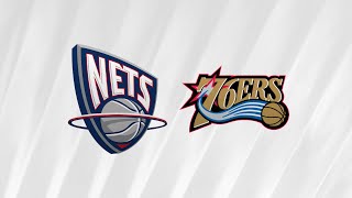 New Jersey Nets v Philadelphia 76ers  Kobe Era  NBA 2K24 [upl. by Ynnos]