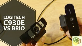 Logitech c930e vs Logitech Brio  2020 Review [upl. by Stroud]