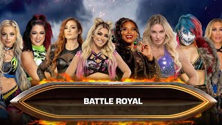 Charlotte Flair vs Carmella vs Bianca Belair vs Alexa Bliss vs Becky Lynch vs Bayley vs Liv Morgan [upl. by Paymar642]