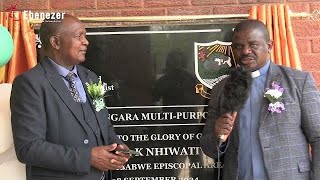 Mr Sydney Mapisaunga Interview  Pedzisai Kangara Multipurpose Hall Dedication [upl. by Murtha]