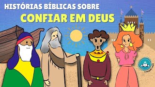 Histórias Bíblicas sobre CONFIAR EM DEUS  O Grande Livro [upl. by Bartram85]