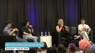 Being a Part of the Animation Industry  Momocon 2024 [upl. by Ahl]