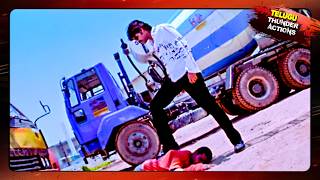 Nagarjuna Powerfull Action Telugu Movie Scenes  Telugu thunder Actions [upl. by Neleb822]