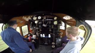 Footplate ride on 73082 Camelot part 3 of 3 [upl. by Amled]