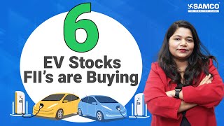 6 EV Stocks FIIs Are Buying  NALCO  Carborundum Universal  TATA ELXSI  LTTS  KPIT  Grindwell [upl. by Swenson]