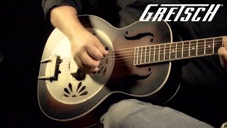 Gretsch G9240 Alligator Round Neck  Featured Demo  Gretsch Guitars [upl. by Amsirhc]