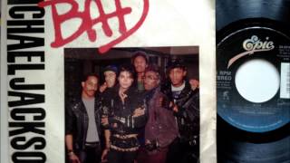 Bad  Michael Jackson  1987 Vinyl 45RPM [upl. by Einaj262]