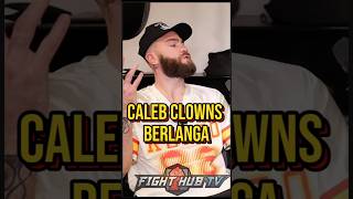 Caleb Plant CLOWNS Edgar Berlangas performance against Canelo [upl. by Aekan648]