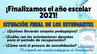 CARPETA PEDAGÓGICA DE RECUPERACIÓN  ORIENTACIONES PARA DOCENTES  PROMOCIÓN GUIADA 2022 [upl. by Ecnarual281]