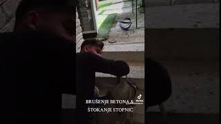 Brušenje betona štokanje beton stokanbeton brusenjebetona slovenia maribor youtube beton [upl. by Zoldi770]