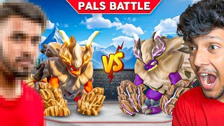 ULTIMATE POKEMON BATTLE 🔥 PAL FIGHTS PALWORLD  Techno Gamerz 01 [upl. by Elnar386]