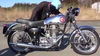 BSA GOLDSTAR TEST RUN [upl. by Darlene78]