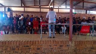 Kopano Chorus conducting making rehearsal with high school choir [upl. by Amie891]