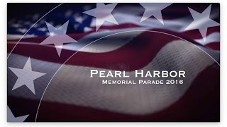 75th Pearl Harbor Memorial Parade 2016 [upl. by Novello]