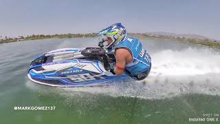 Mark Gomez Tests 2021 Yamaha 4 stroke Superjet Freestyle and Handling [upl. by Sternberg]