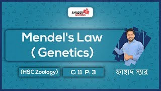 HSC Zoology Chapter 11  Genetics Part 3  মেন্ডেলের প্রথম সূত্রের ব্যাতিক্রম  Fahad Sir [upl. by Eberhart243]