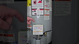 Gas Water Heater Thermostat Control IntelliVent Valve repair [upl. by Brandy371]