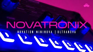 Novation MininovaUltranova Demo  Novatronix Soundset [upl. by Nymrak859]