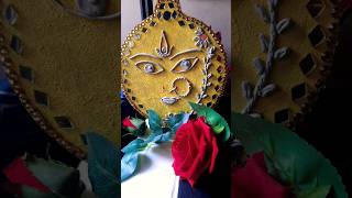 Mouldit Clay Art Ideas Lippan ArtWork art clayart youtubeshorts maa maadurga [upl. by Jaan]