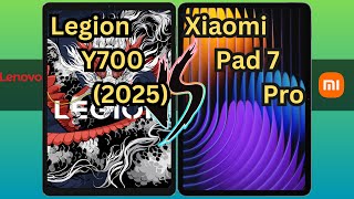 Lenovo Legion Y700 2025 VS Xiaomi Pad 7 Pro [upl. by Yarod]