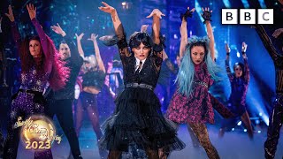 Our Pros bring Wednesday Addams to the Strictly Ballroom ✨ BBC Strictly 2023 [upl. by Ozen]