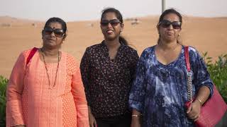 VEENA WORLD DUBAI Tour Film Tour Code MEDZ190918A [upl. by Aicilic]