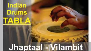 TABLA Indian Drums  Jhaptaal Vilambit  Pitch Bb or A TABLA LOOPS [upl. by Carmelo]