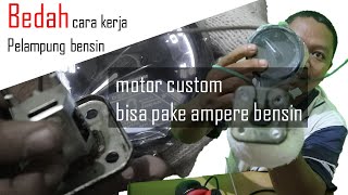 cara kerja pelampung bensin motorcara pasang pelampung bensin di motor customSenja Vlog [upl. by Alitha746]