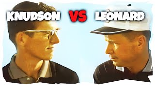 George Knudson vs Stan Leonard 1964  Shells Wonderful World of Golf [upl. by Tiloine]