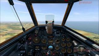 IL2 CoD Navigation und Autopilot mit BF110wmv [upl. by Hueston108]