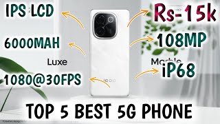 TOP 5 BEST SMARTPHONE UNDER 15K ll 108030FPS ll 6000mah ll IPS LCD ll GAMING PHONE TrakinTech [upl. by Baal]