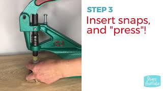 How to use Snaps Australia Press Machine [upl. by Legin]