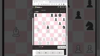 1 Minute Bullet Chess Mieses Opening vs elo player 1946 From Russia [upl. by Rube]